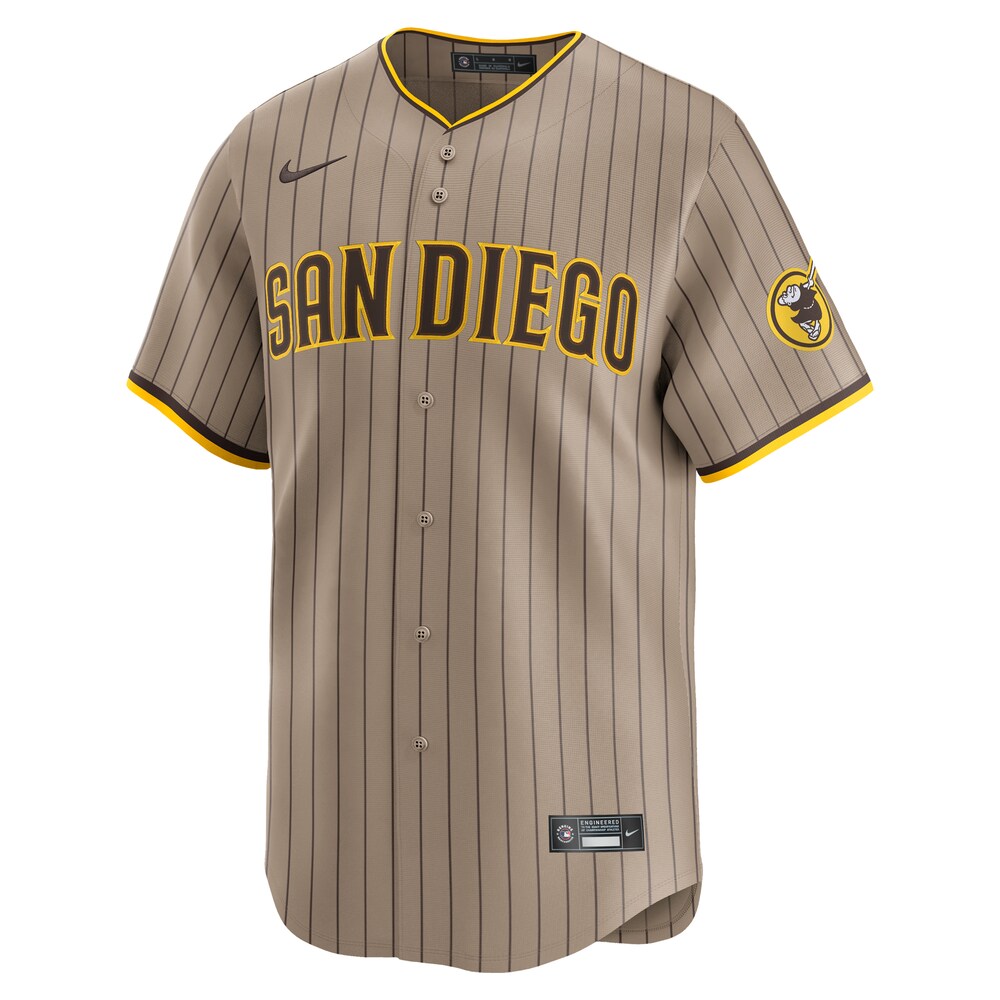 San Diego Padres Alternate Limited Jersey Khaki Swag Jersey